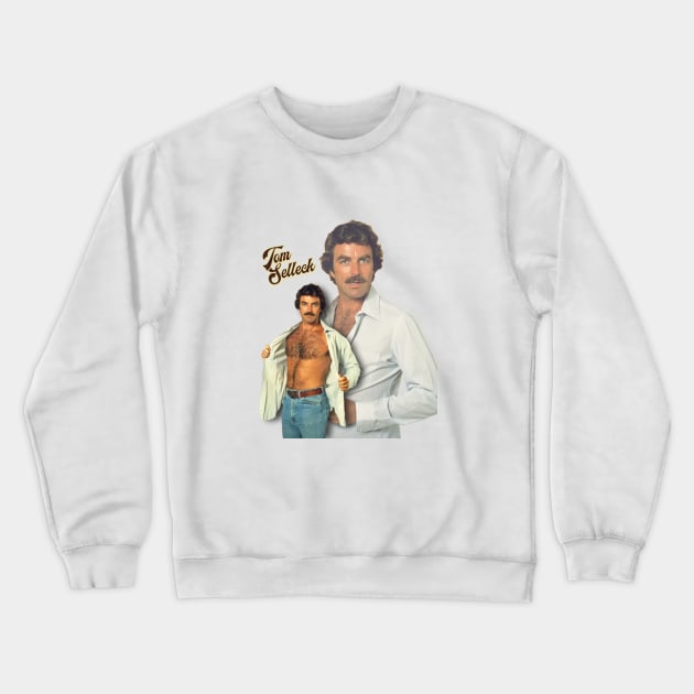 Tom Selleck is the Daddy Crewneck Sweatshirt by canpu